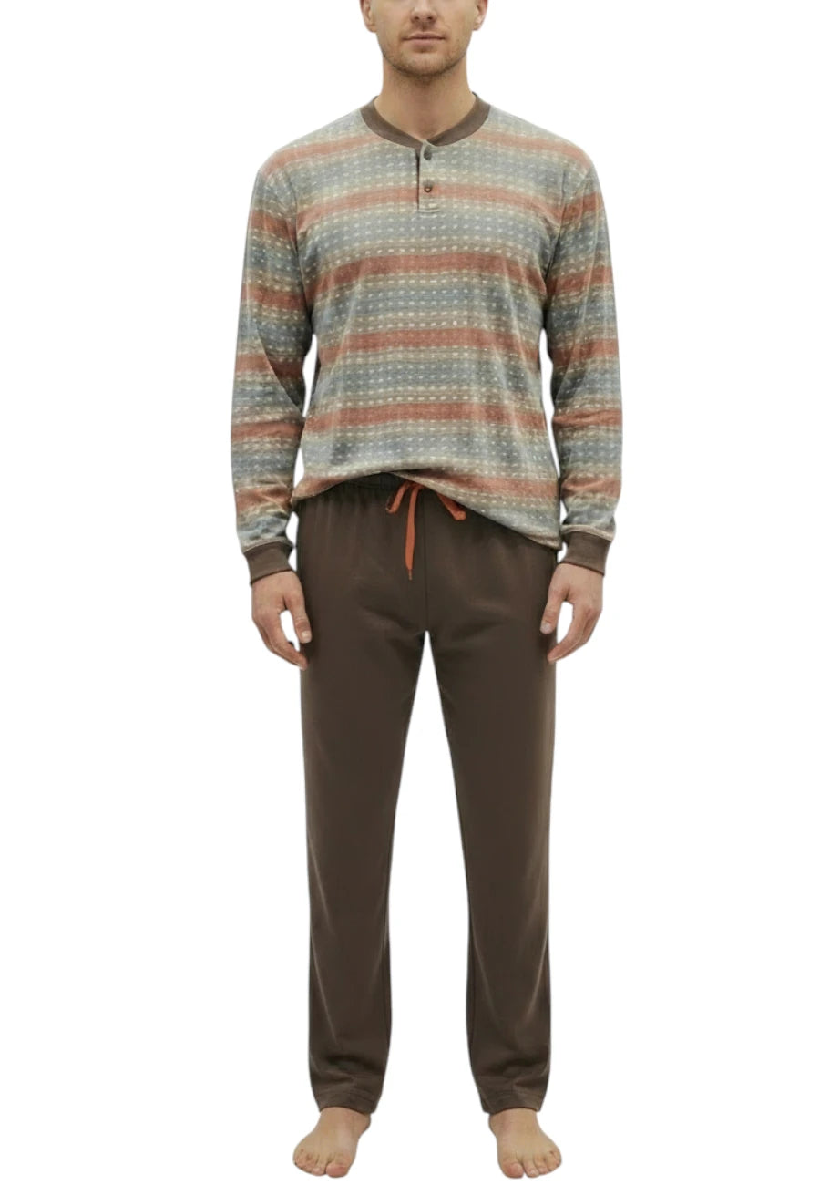 pigiama jamas marrone saldi