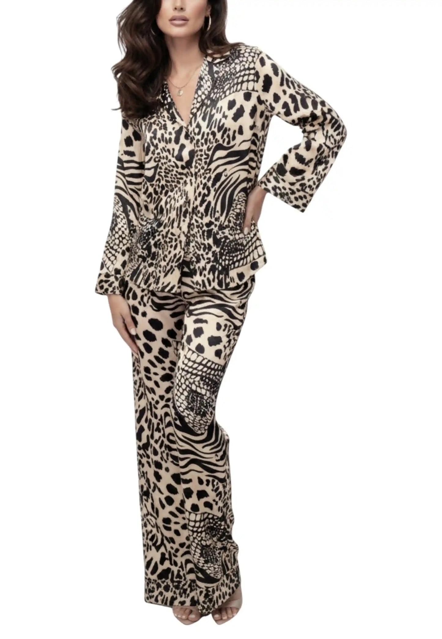 pigiama raso andra lingerie amadine