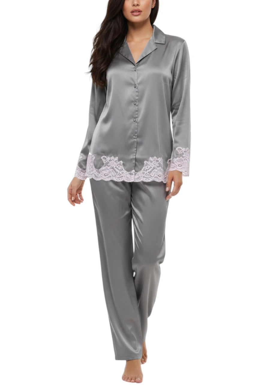 pigiama raso argento