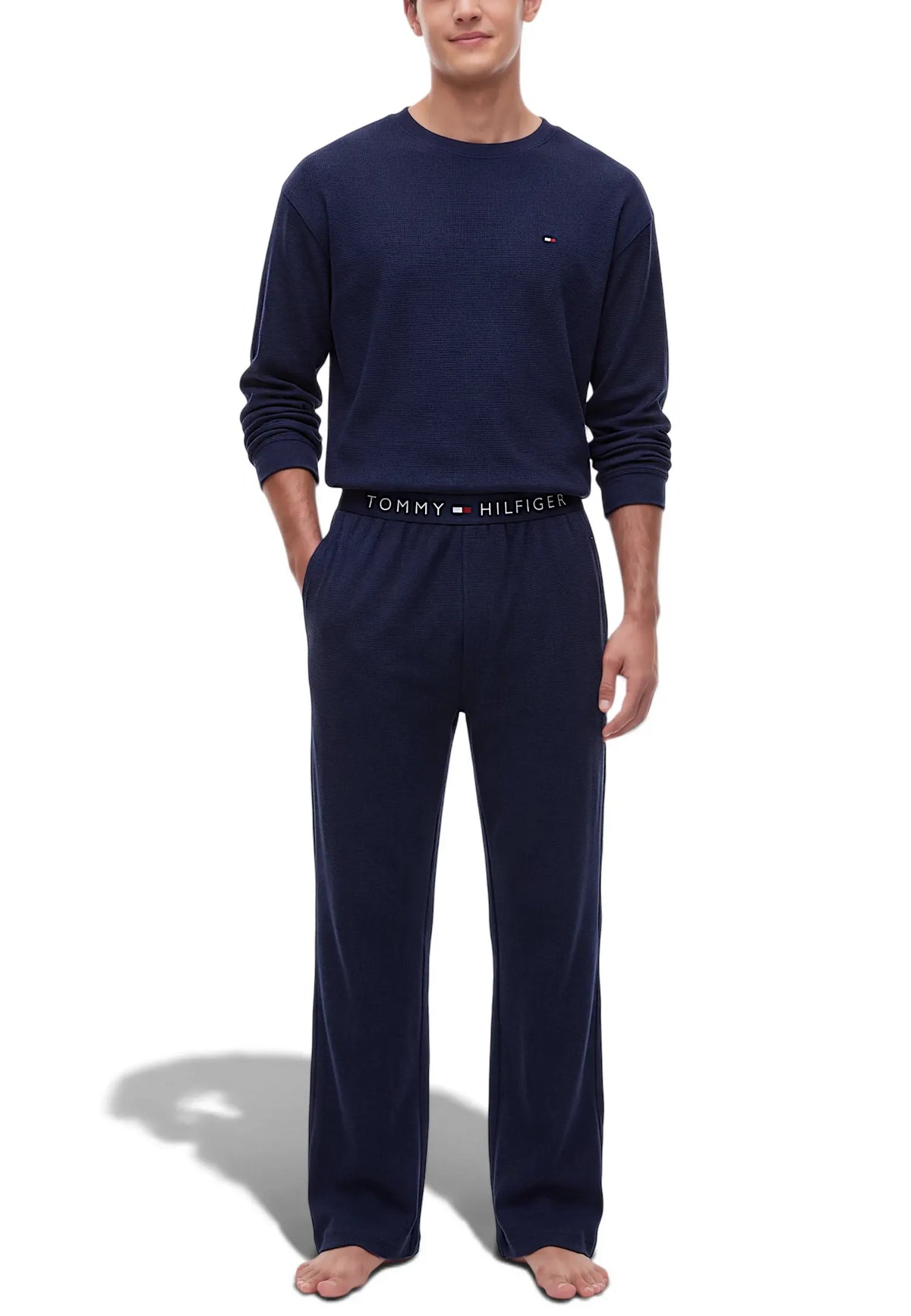 pigiama tommy hilfiger nido d'ape