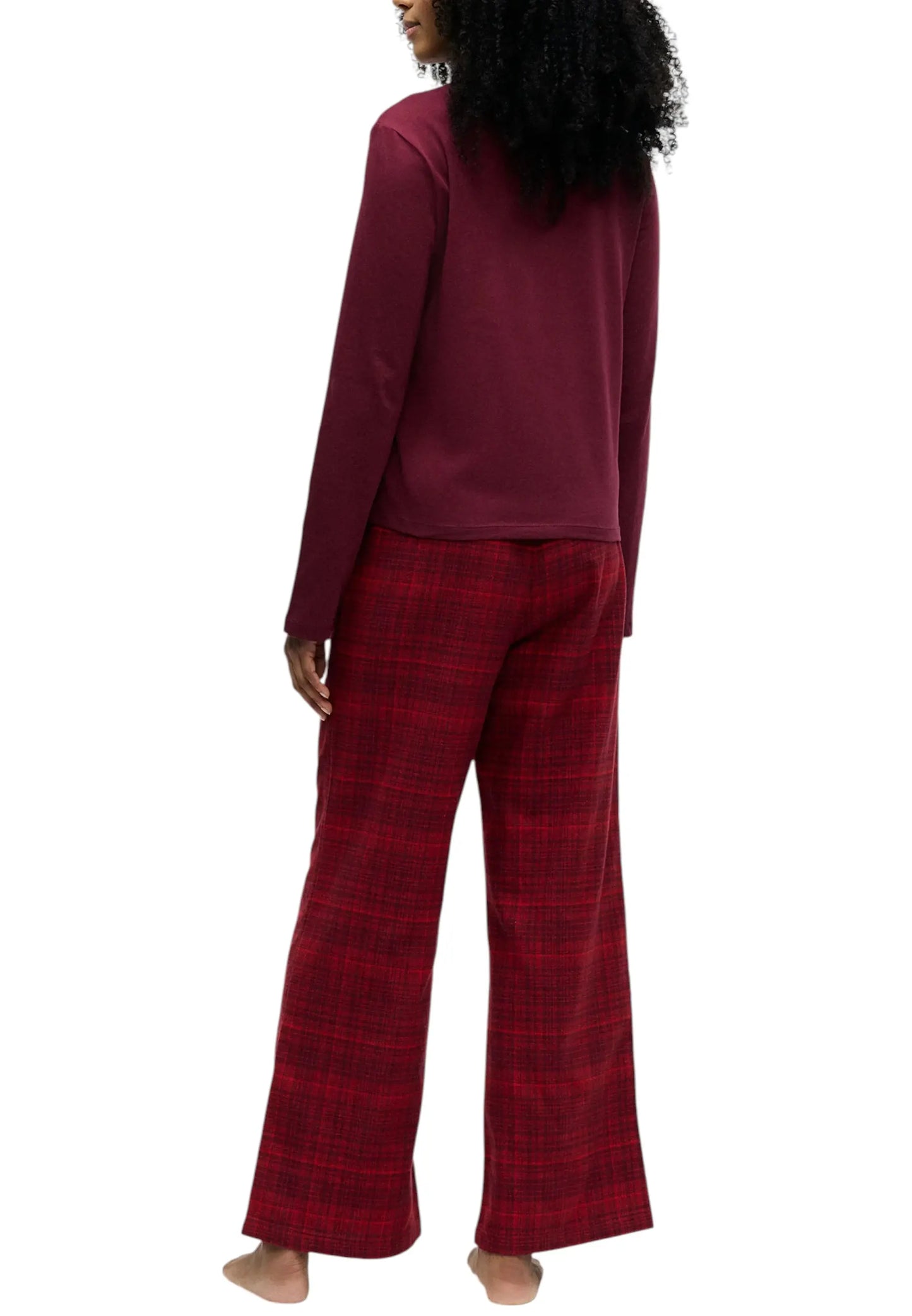 pigiama calvin klein rosso LV00QS75793E4