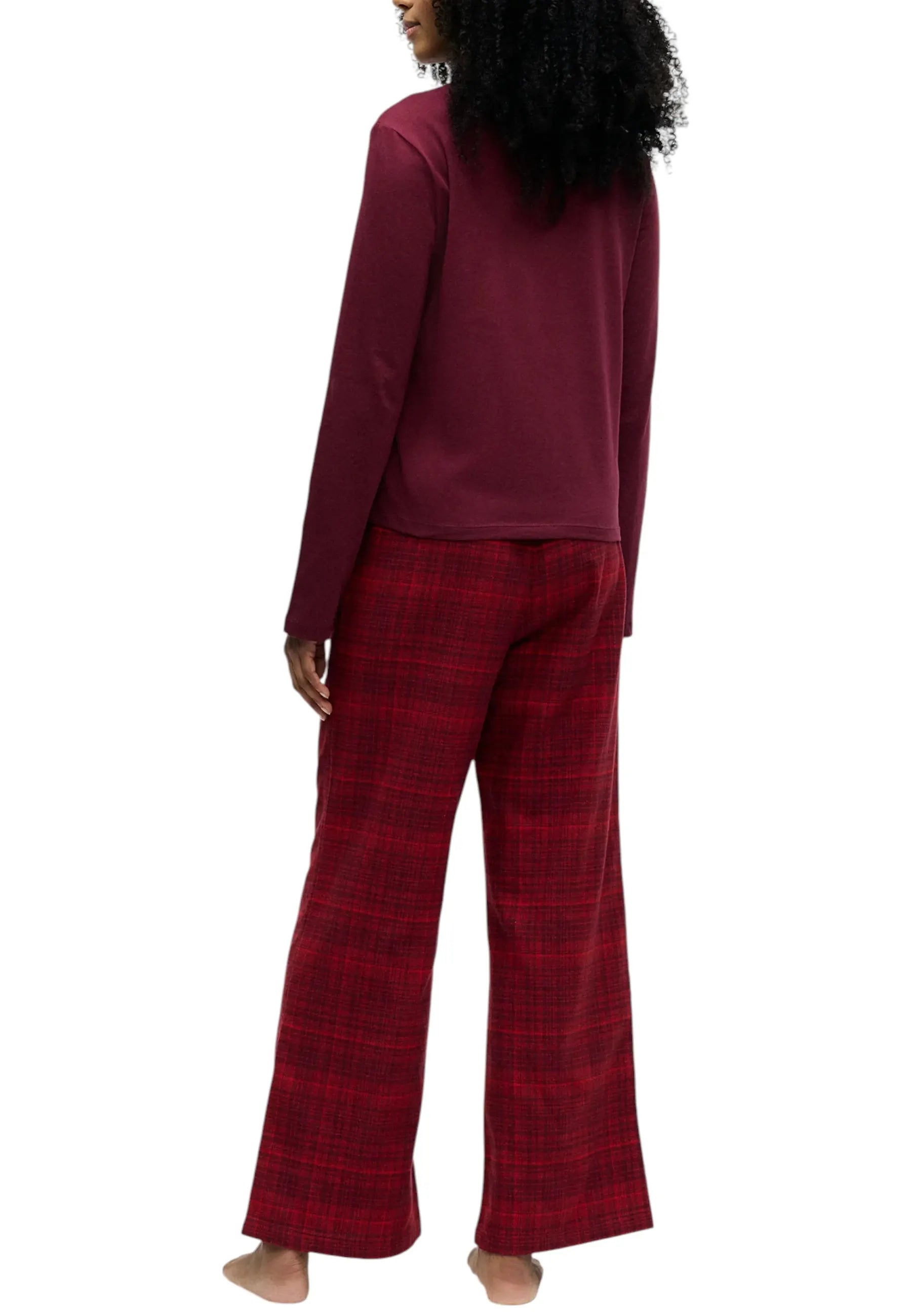 pigiama calvin klein rosso LV00QS75793E4