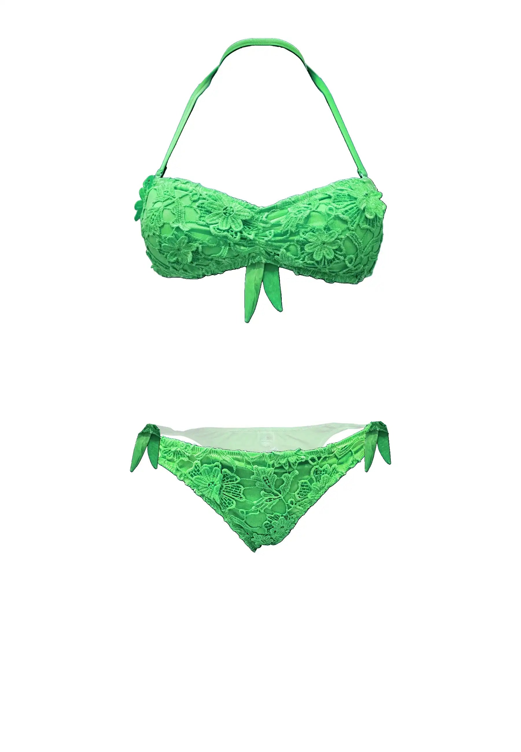 pin up fascia macramè verde