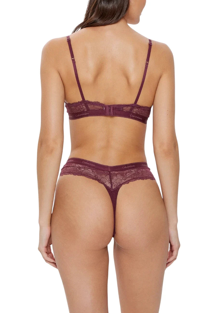 pizzo calvin klein rosso