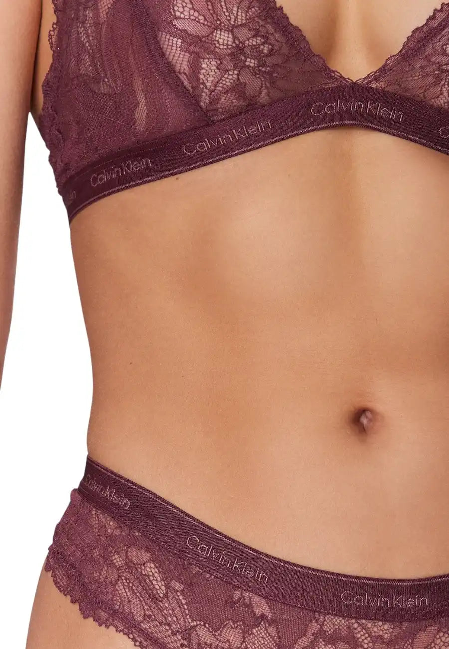 pizzo calvin klein rosso saldi