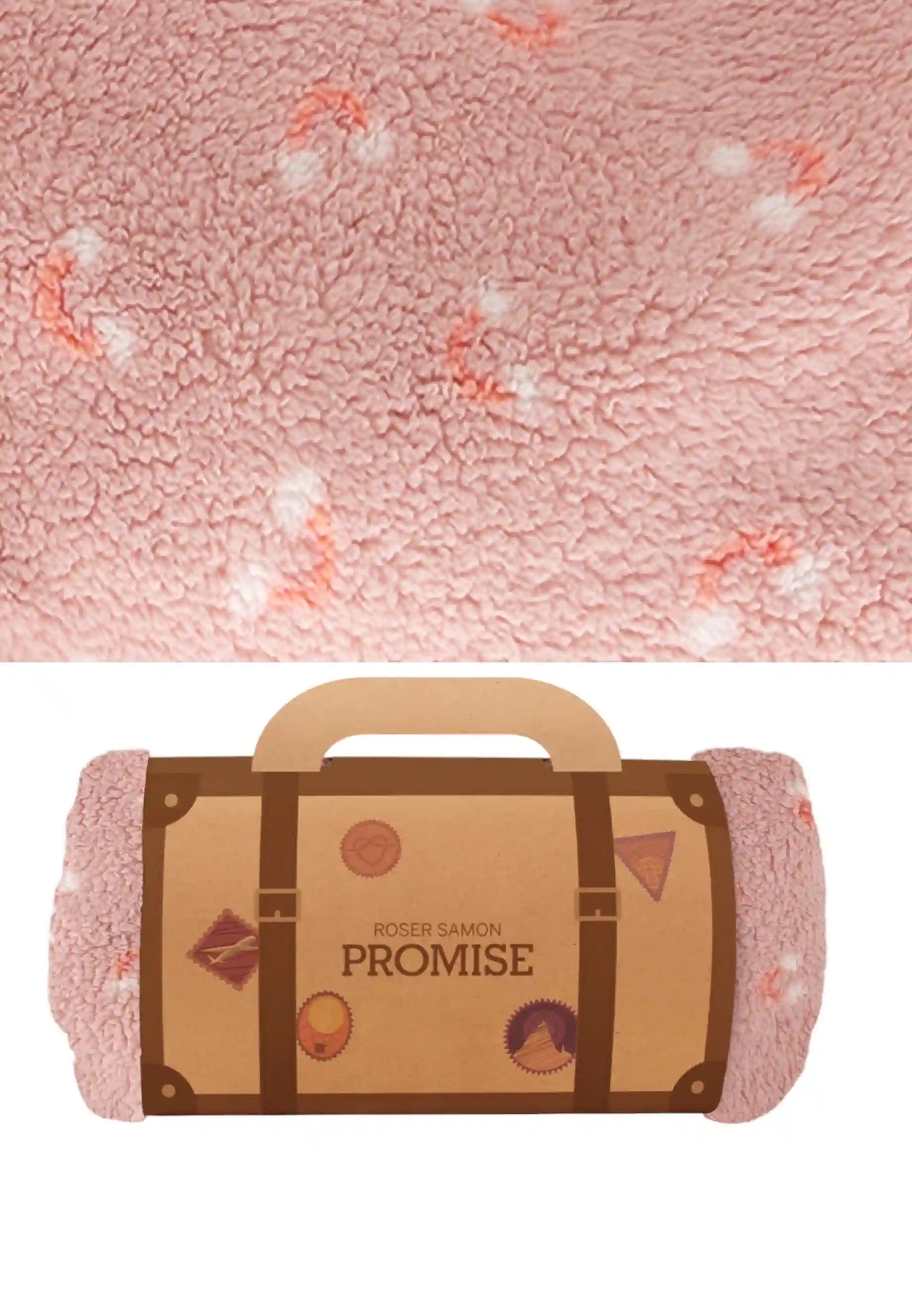 plaid promise manta rosa