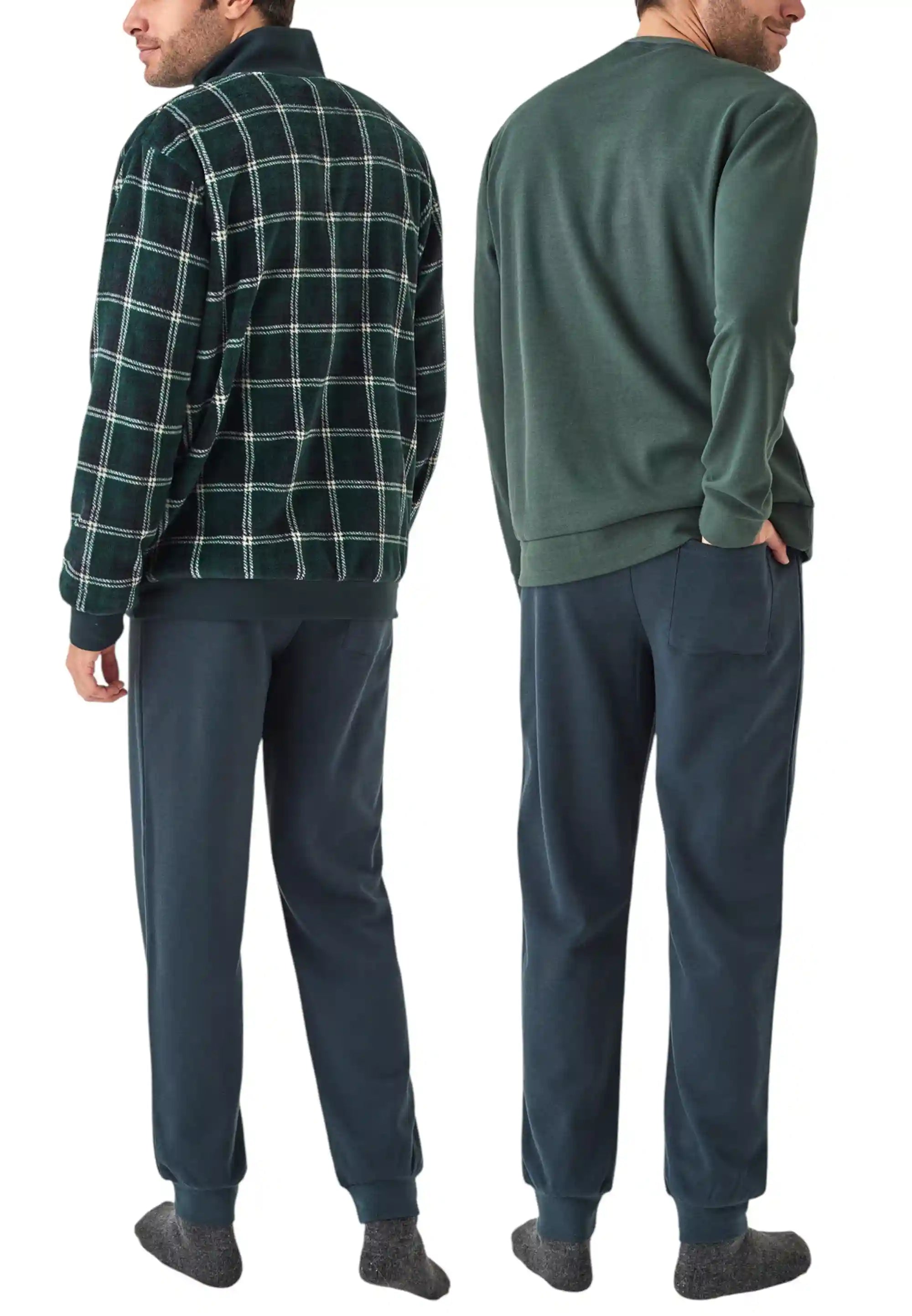 pigiama verde uomo