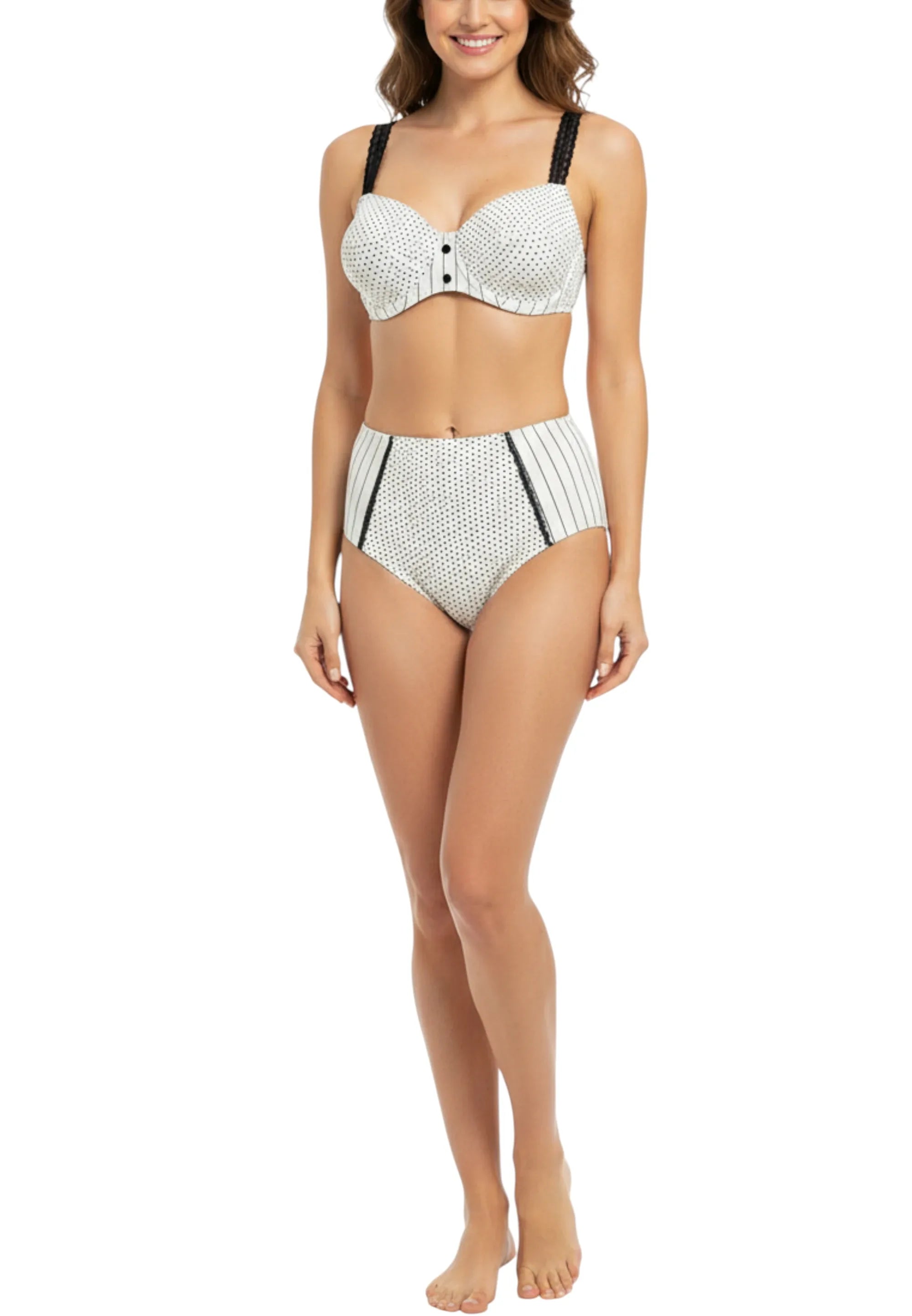 reggiseno antigel pois coppa D