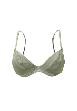 reggiseno verde argentovivo