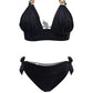 saldi annaclub by la perla bikini nero outlet