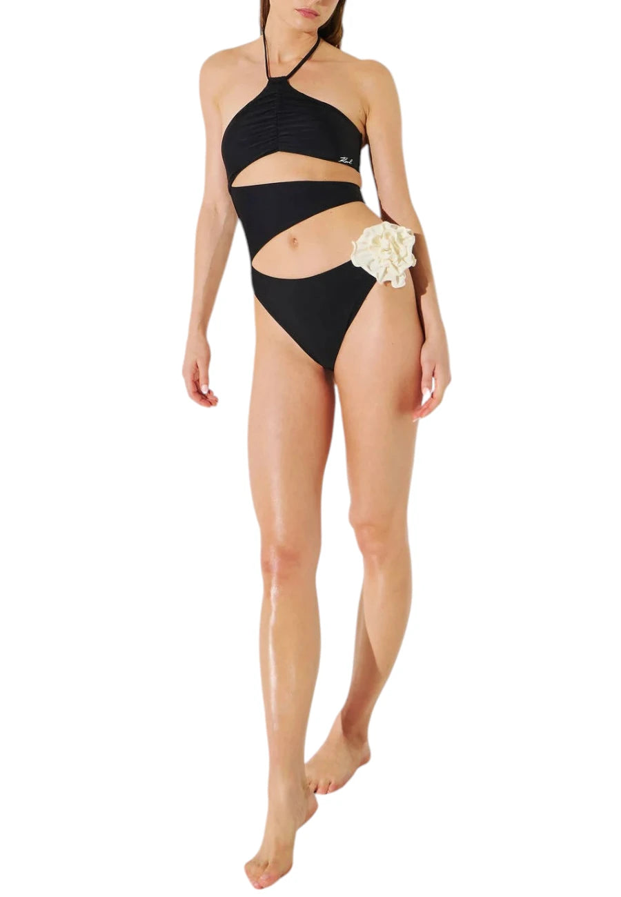saldi karl lagerfeld  costume intero fiore outlet promo