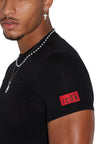 saldi shirt_dsquared_rosso_outlet