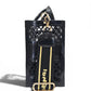 sensi bag jackie nera borsa mare