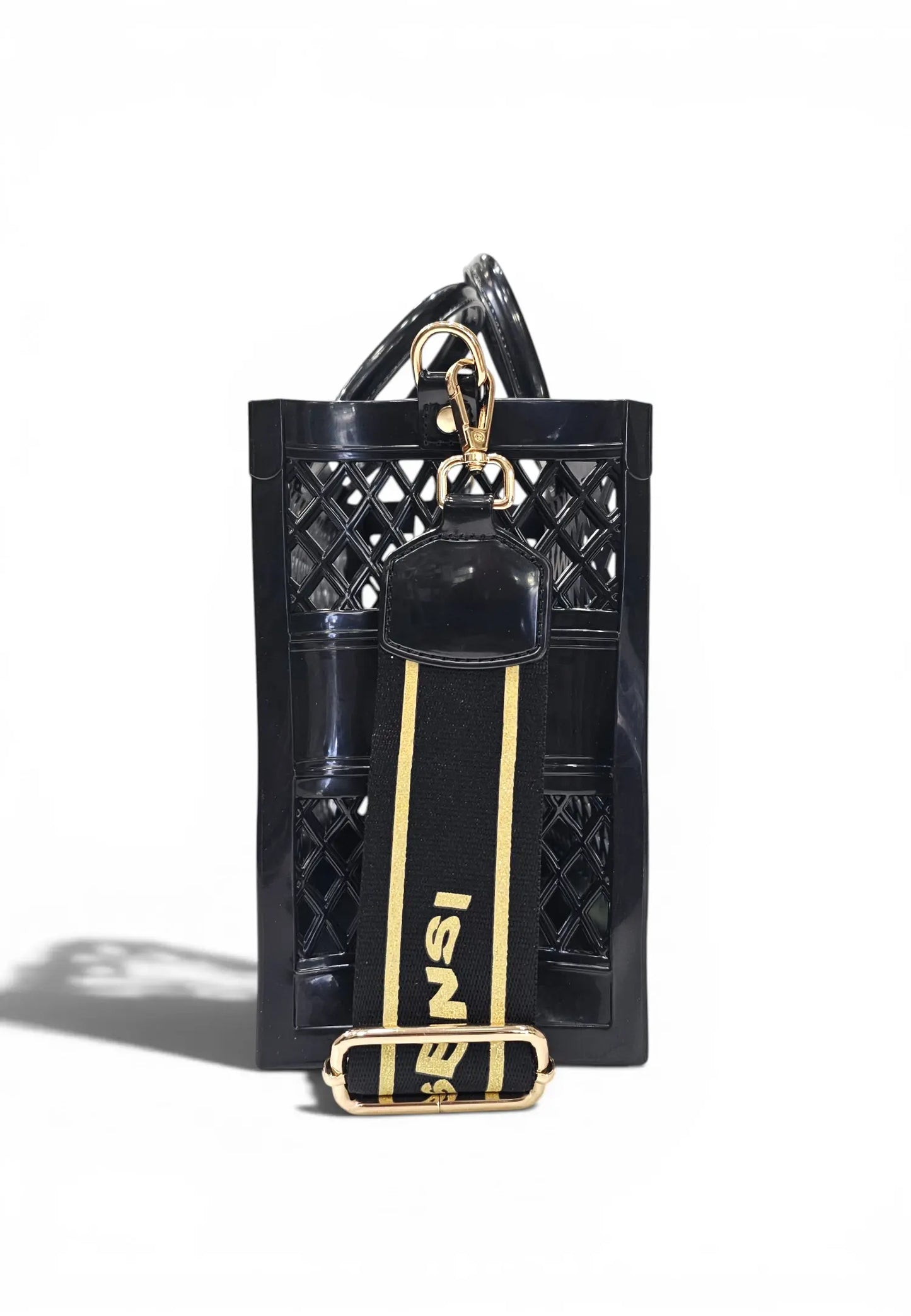 sensi bag jackie nera borsa mare