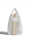 sensi borsa bianca santorini bag