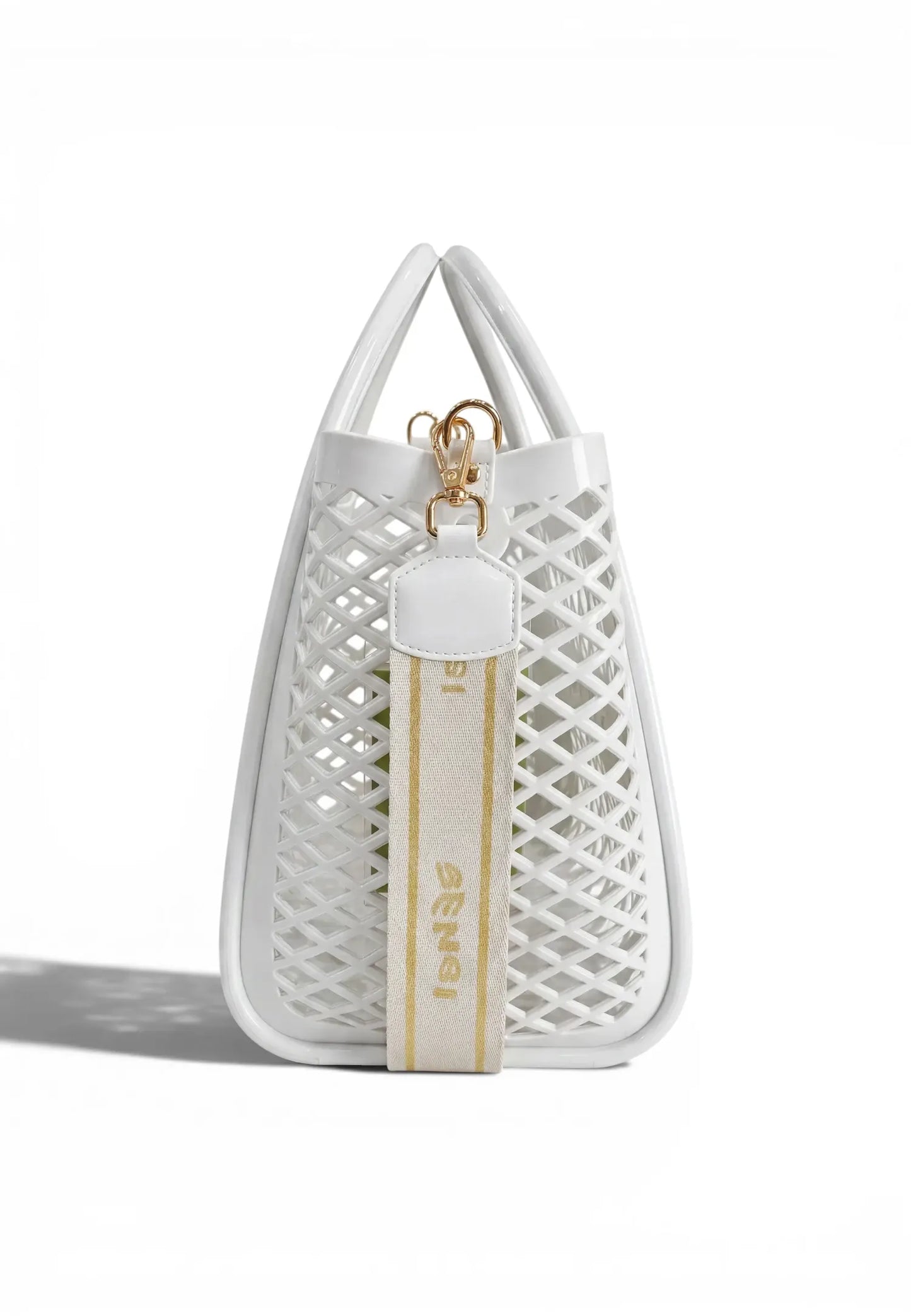 sensi borsa bianca santorini bag