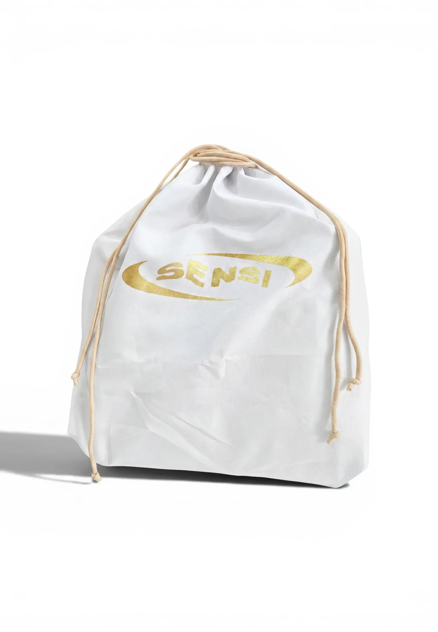 sensi borsa bianca santorini bag gold