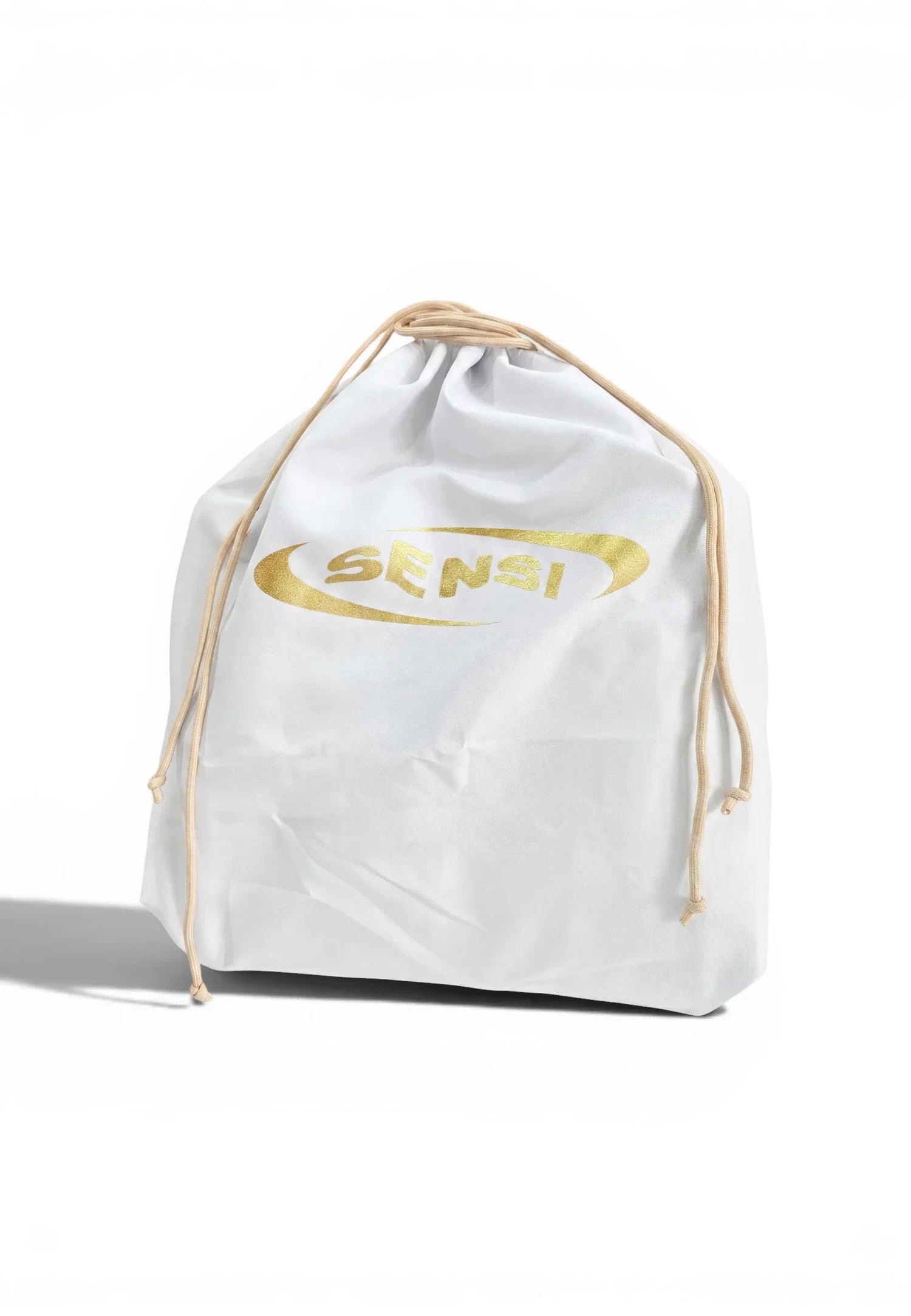 sensi borsa bianca santorini bag gold