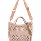 sensi santorini bag cipria