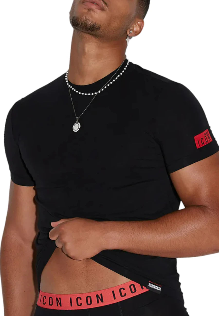 shirt dsquared rosso promo