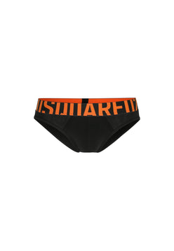 slip dsquared arancione