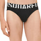 slip dsquared ner scritta alta