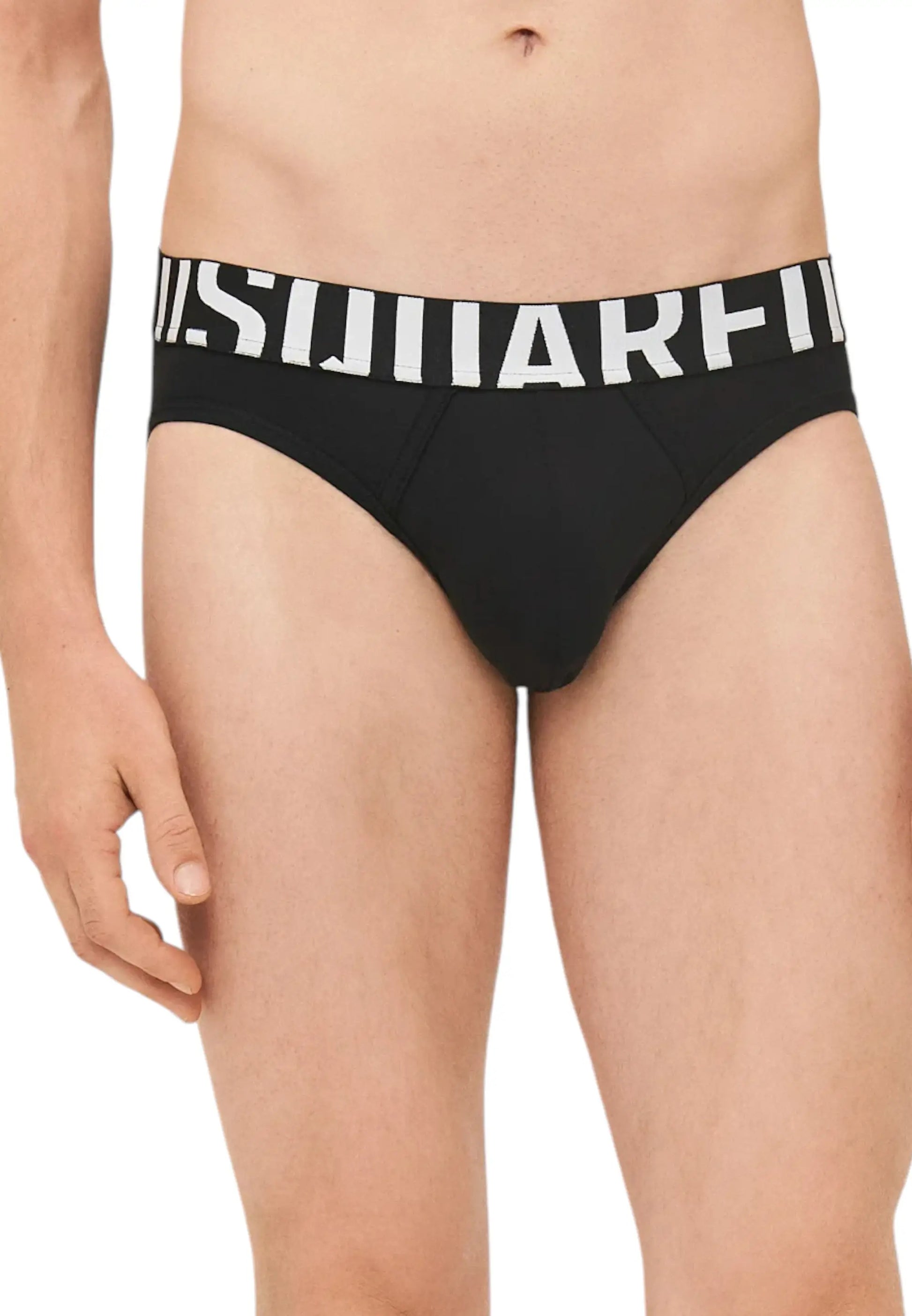 slip dsquared ner scritta alta