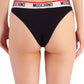 slip moschino donna microfibra logoband