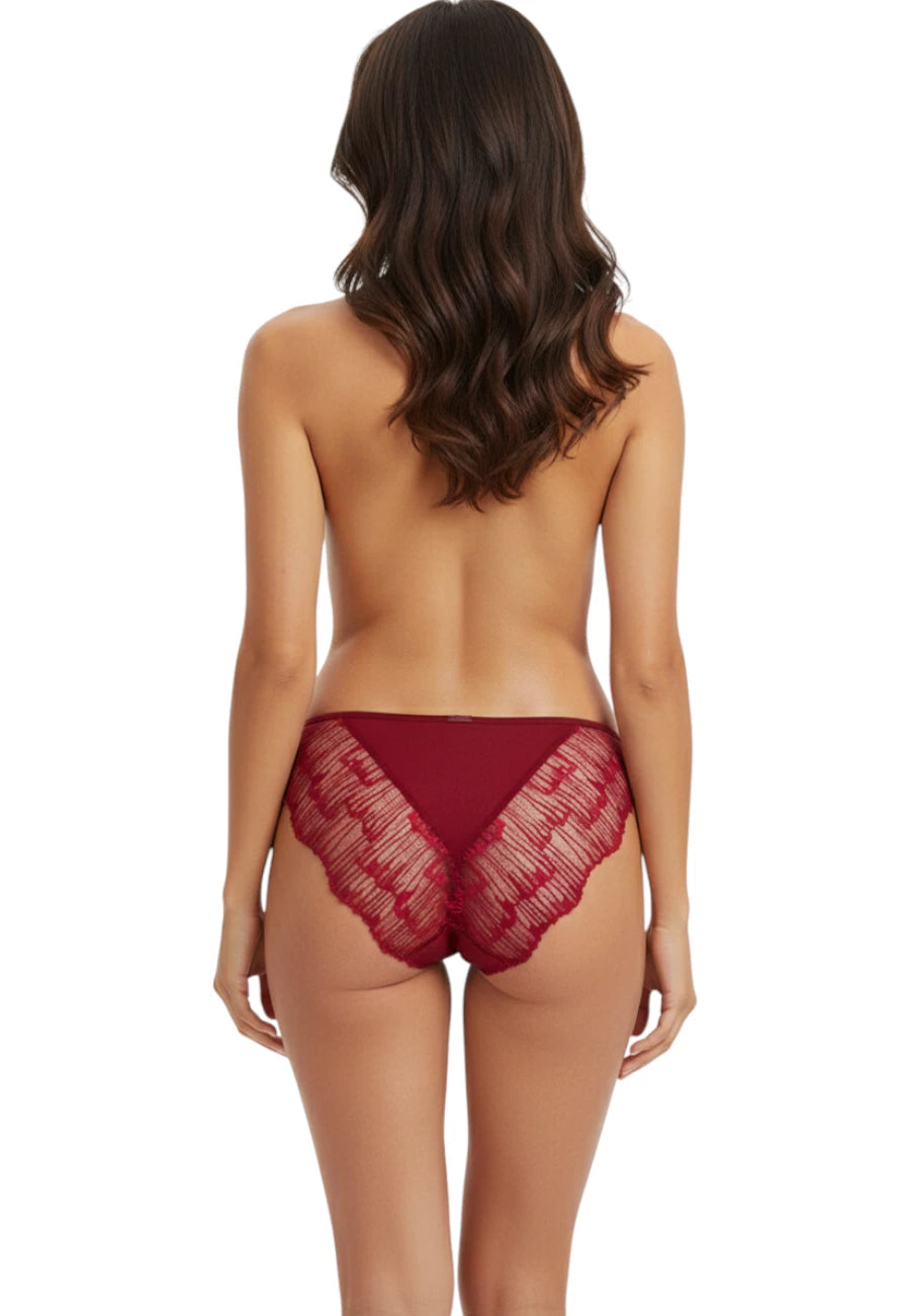 slip pizzo rosso Calvin Klein outlet