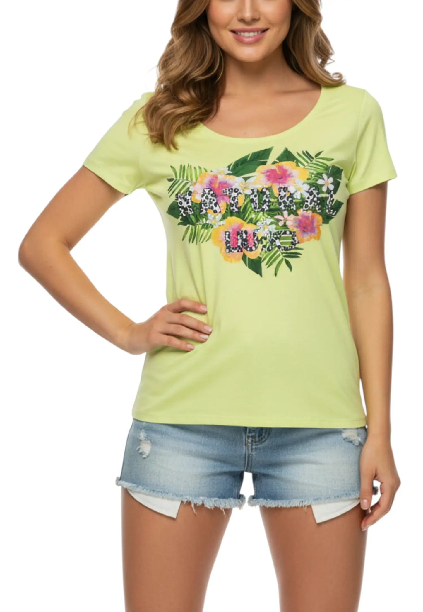 t shirt verde liu jo