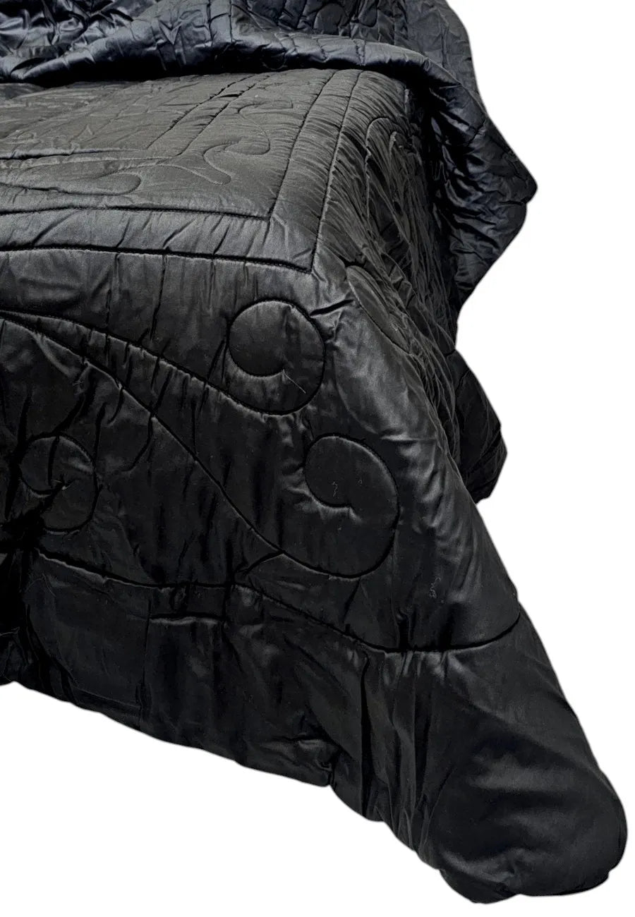 trapunta - DOMUS - raso black