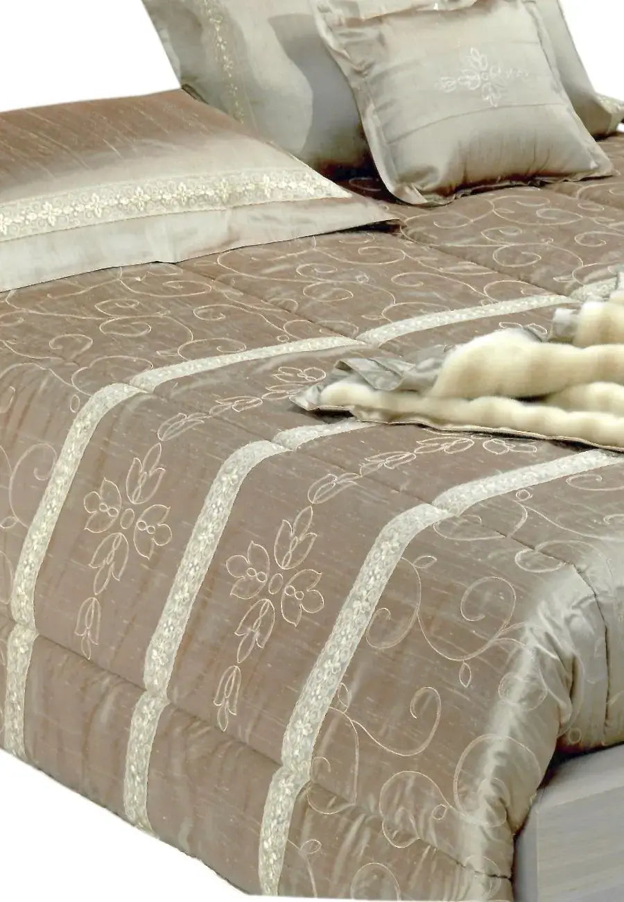 trapunta seta made in italy seta