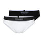 twinpack slip dsquared bianco e nero