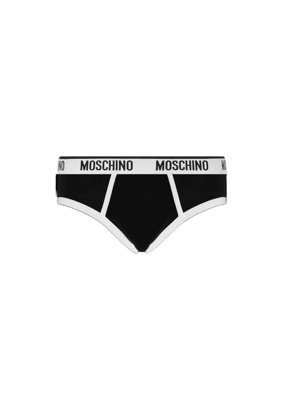 slip moschino uomo black&white
