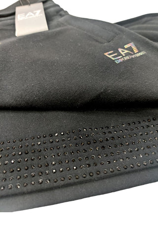 EA7 pantalone dettaglio strass