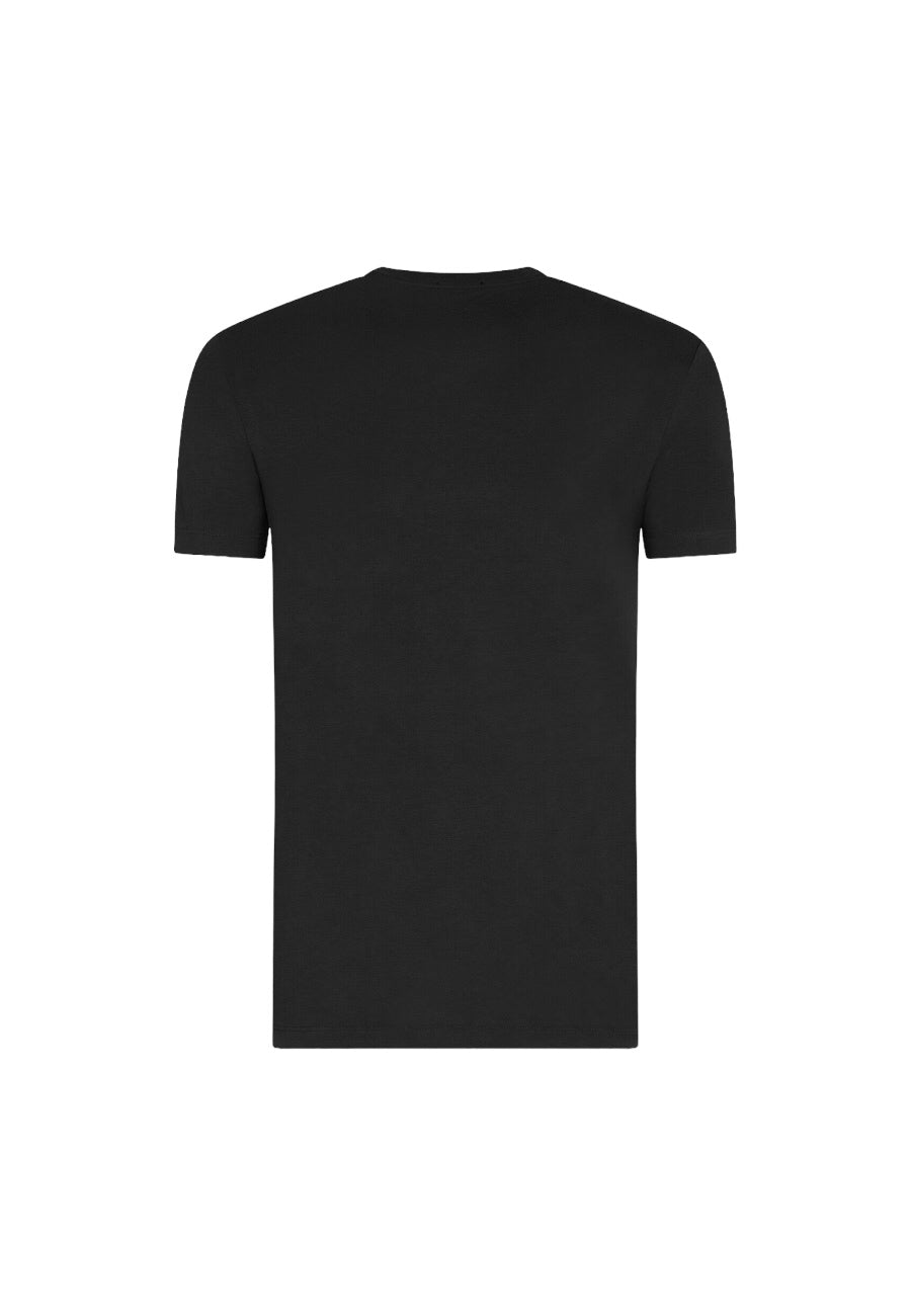 dsq t-shirt uomo nero