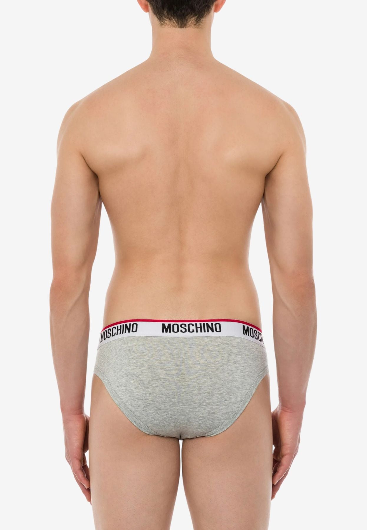 2pack moschino slip grigio