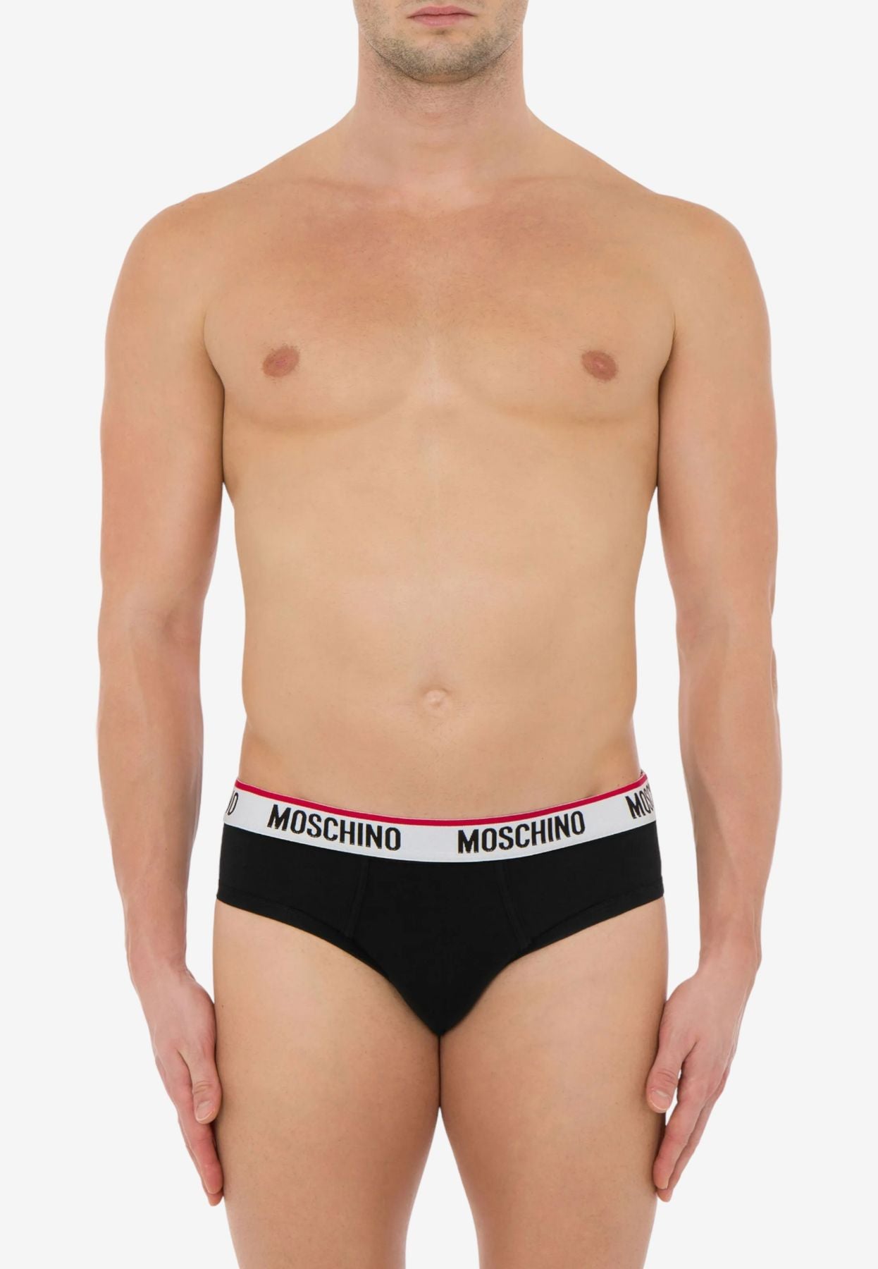 2pack moschino slip nero