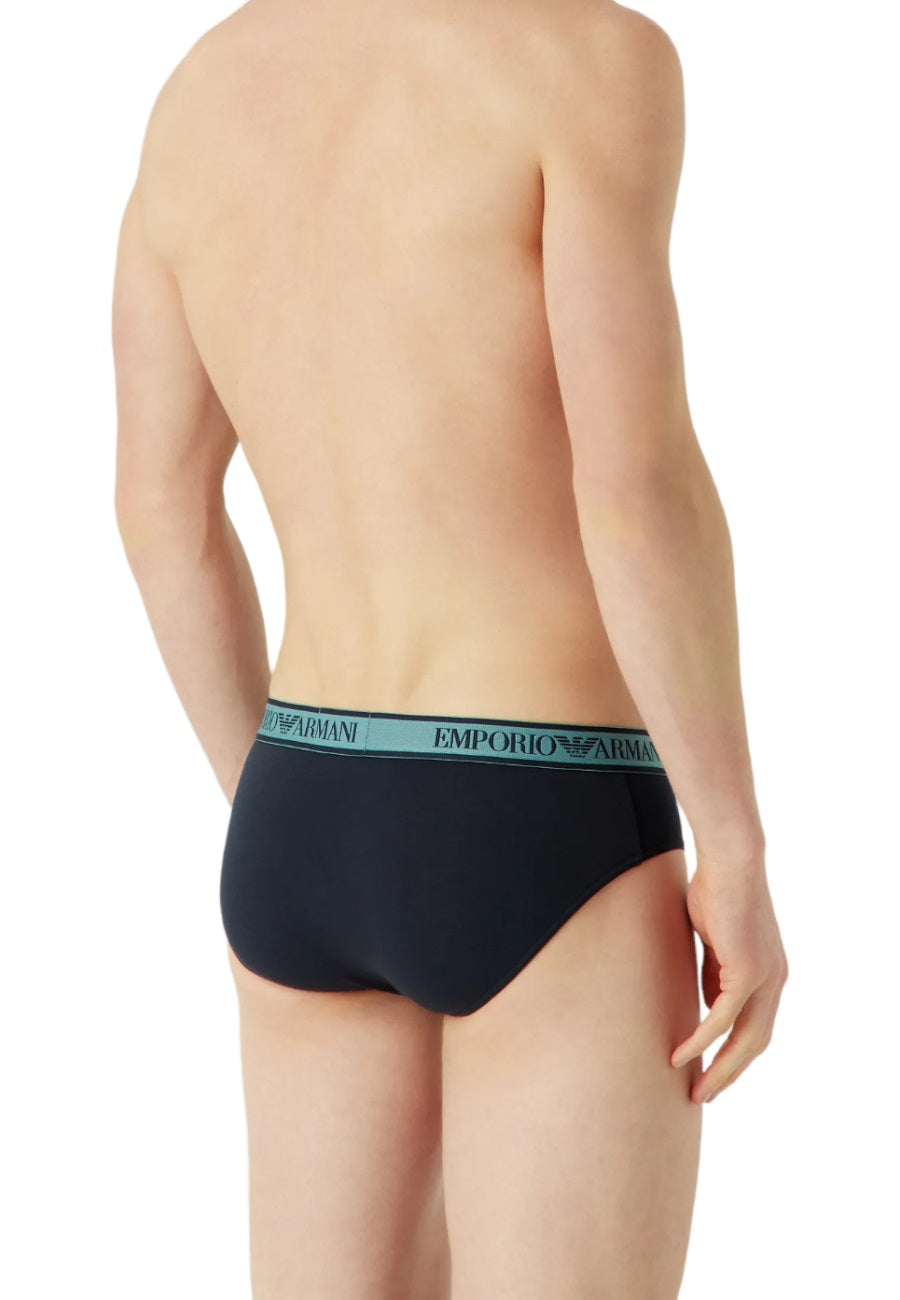 3pack emporio armani blu