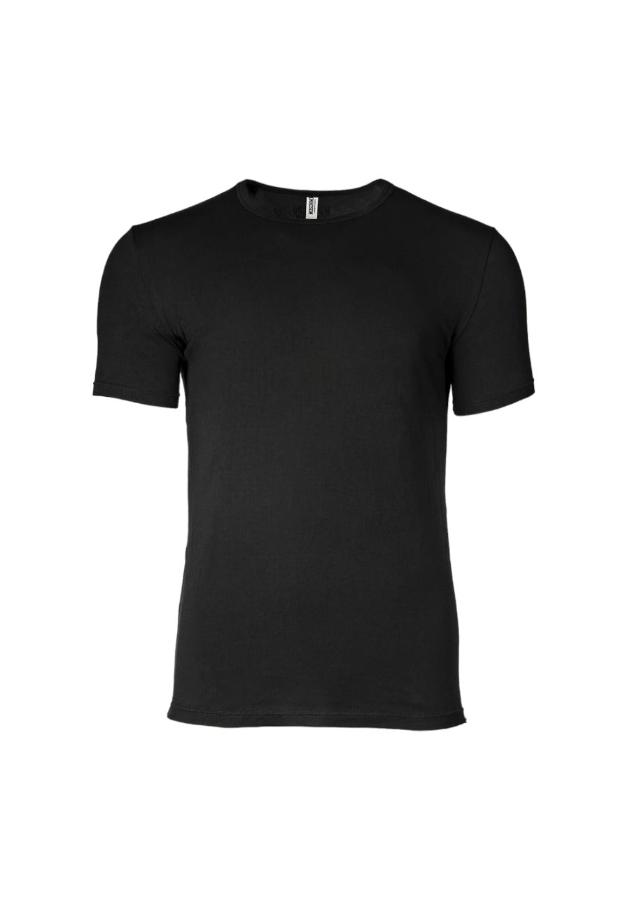 t-shirt moschino uomo nera
