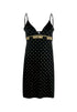 camicina moschino donna gold pois
