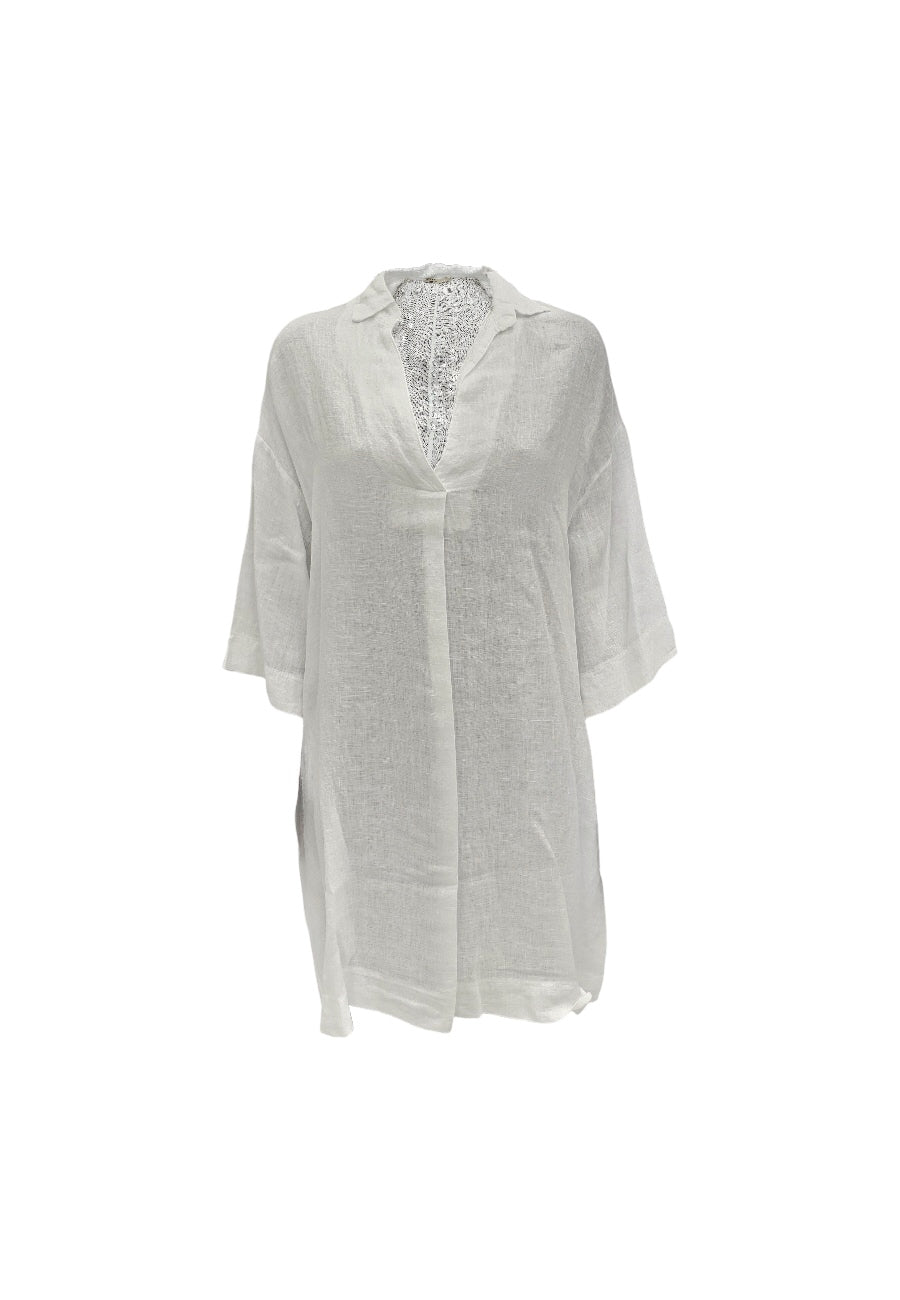 Kaftano - donna - lino easy to wear