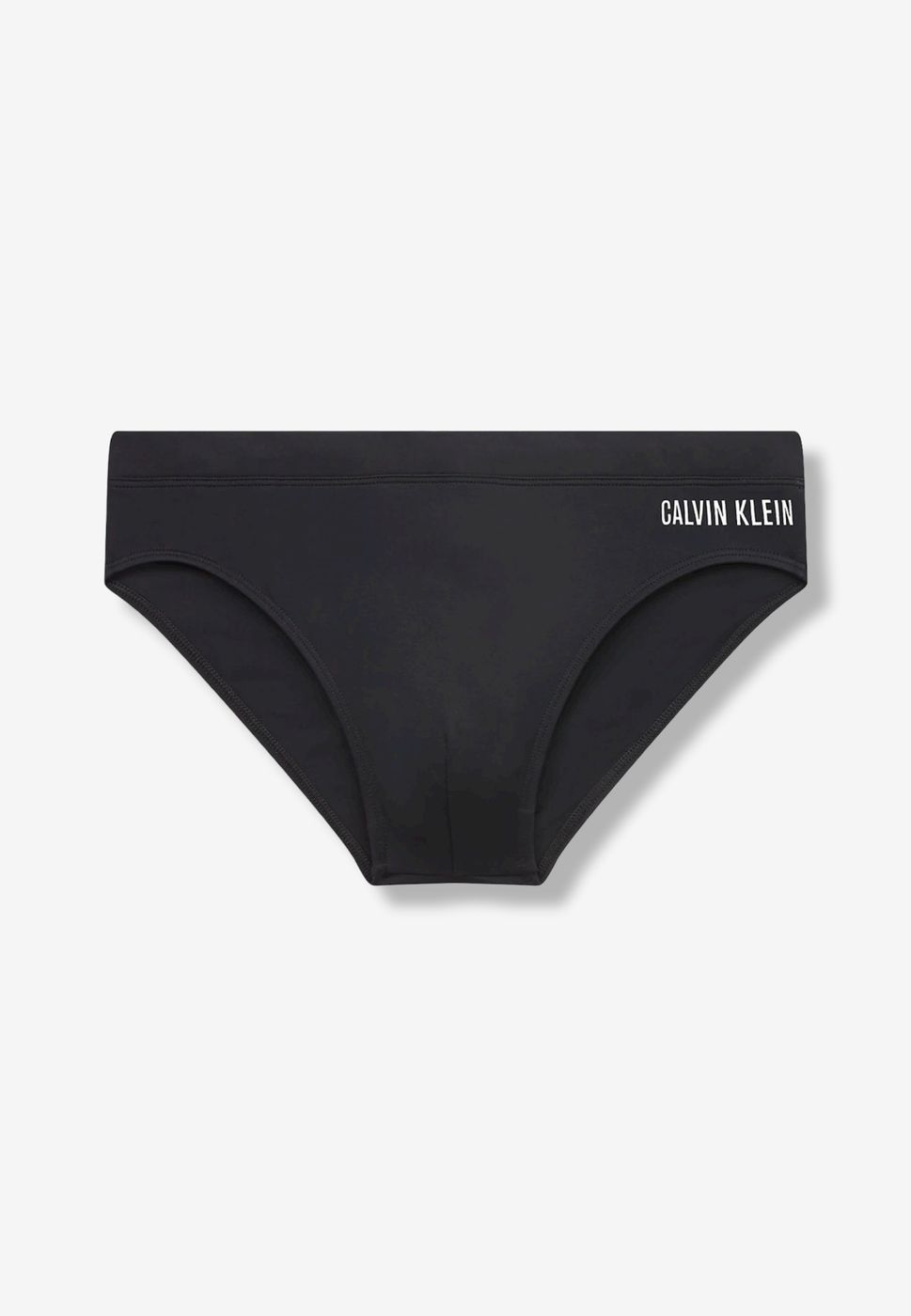 costume slip calvin klein nero side logo