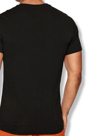 t-shirt emporio armani nero borchie