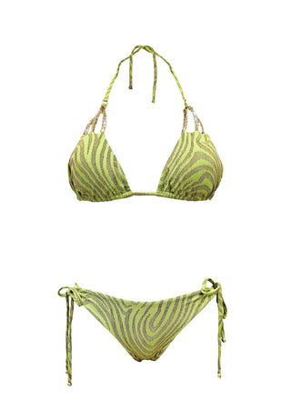 Costume - Miss Bikini - colors - green Miss bikini luxe