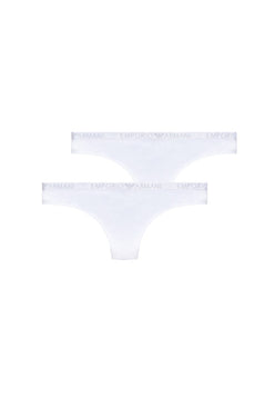 2er-Pack brasilianische Slips – Emporio Armani – Bandlogo