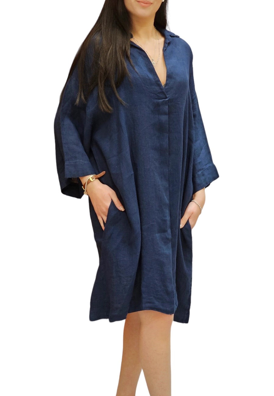 Kaftano - donna - lino easy to wear