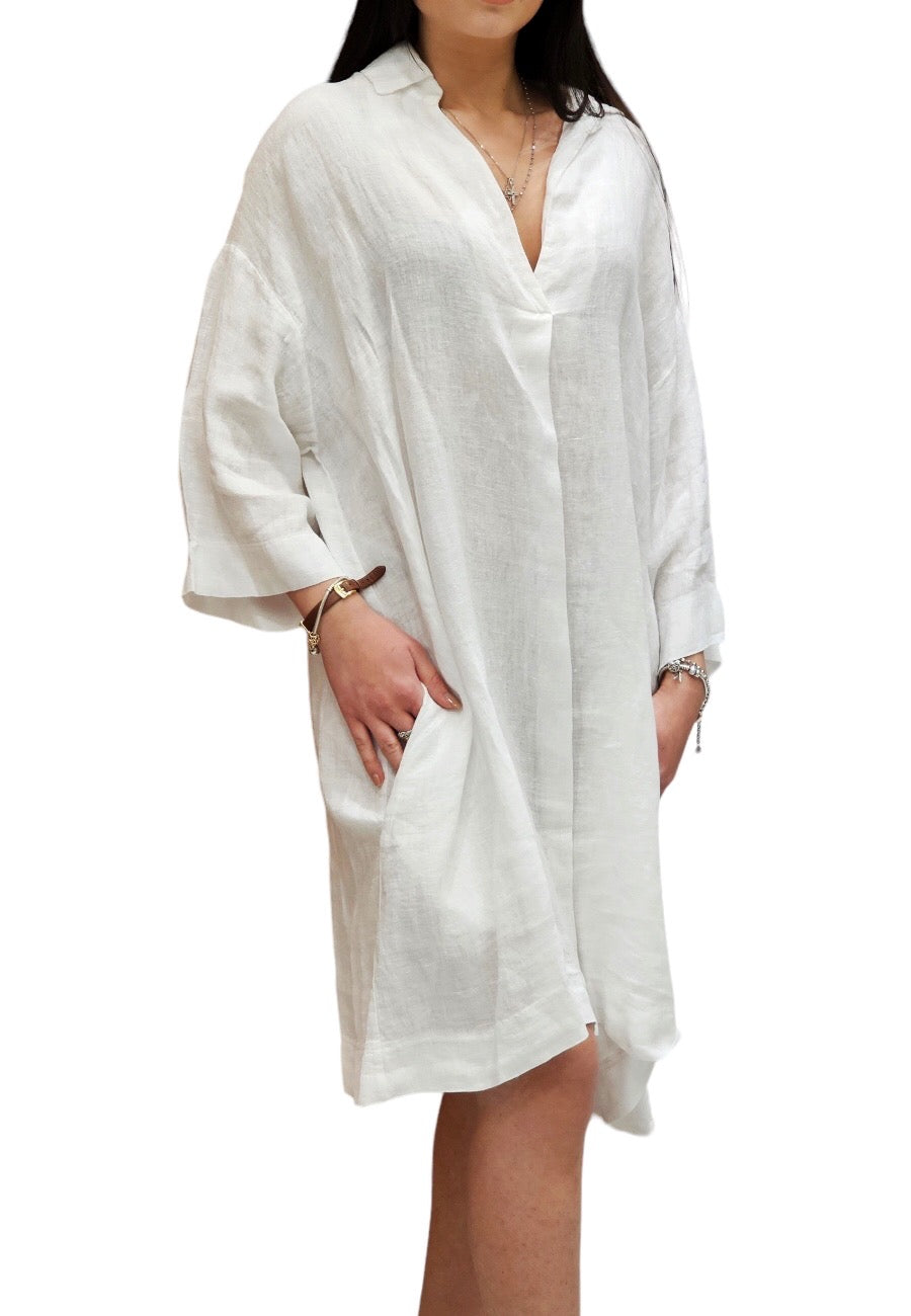 Kaftano - donna - lino easy to wear