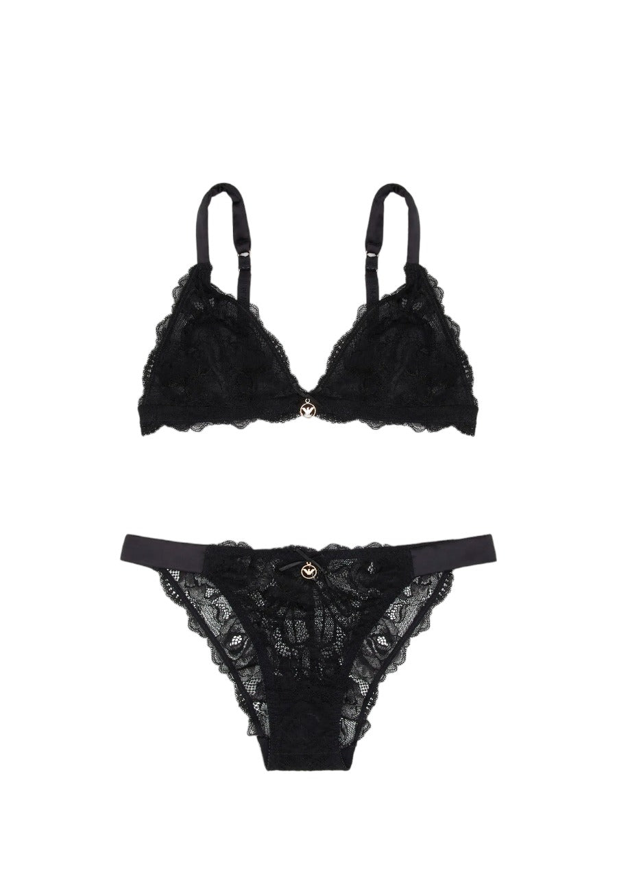 completo armani pizzo nero