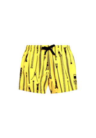 costume pantaloncino moschino yellow zip